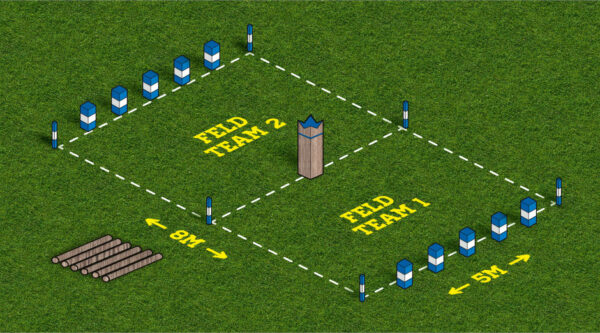 XXL Kubb Spiel – Bild 3